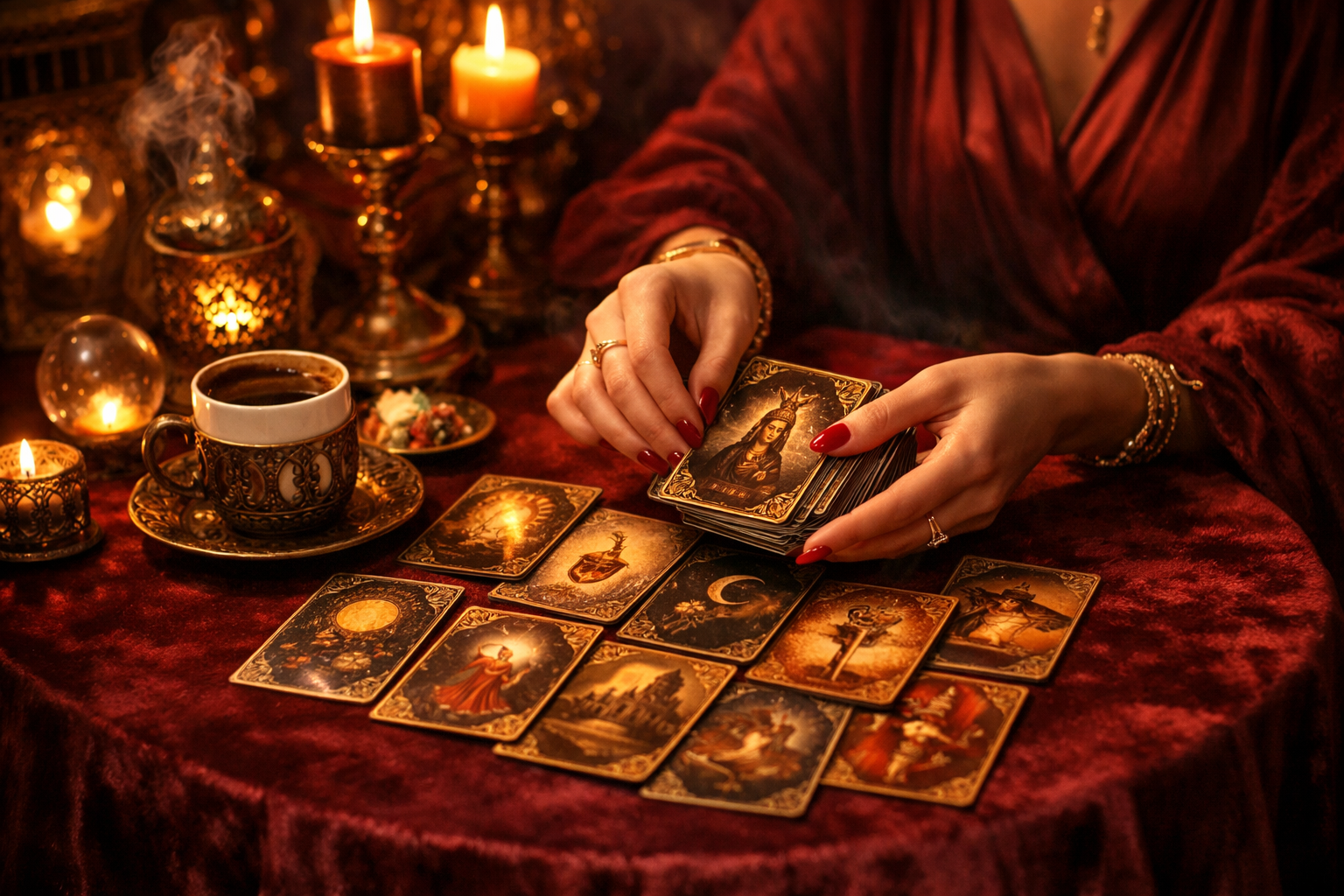 Katina Falı Turuncu Fal Kafe'de